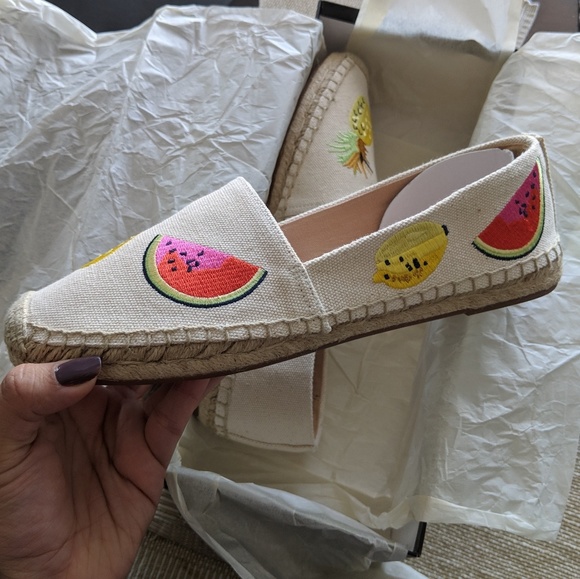 J. Crew Shoes - J.Crew Espadrilles Fruit Embroidery
